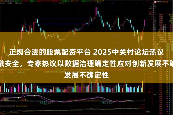 正规合法的股票配资平台 2025中关村论坛热议AI金融安全，专家热议以数据治理确定性应对创新发展不确定性